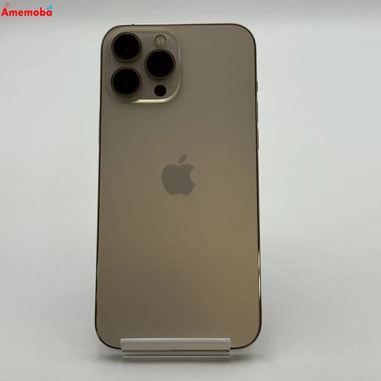 【中古】iPhone13 Pro Max 512GB ゴールド MLJV3J/A AU版SIMフリー 美品