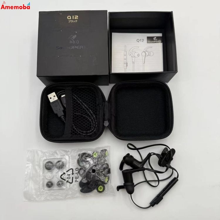 【中古】SoundPEATS Q12 * SoundPEATS * ブラック