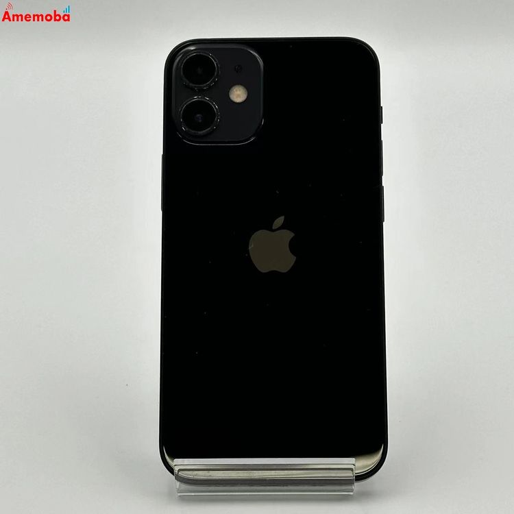 【中古】iPhone12 mini 128GB 黒いこと MGDJ3J/A 金版SIM無償性 訳あり品