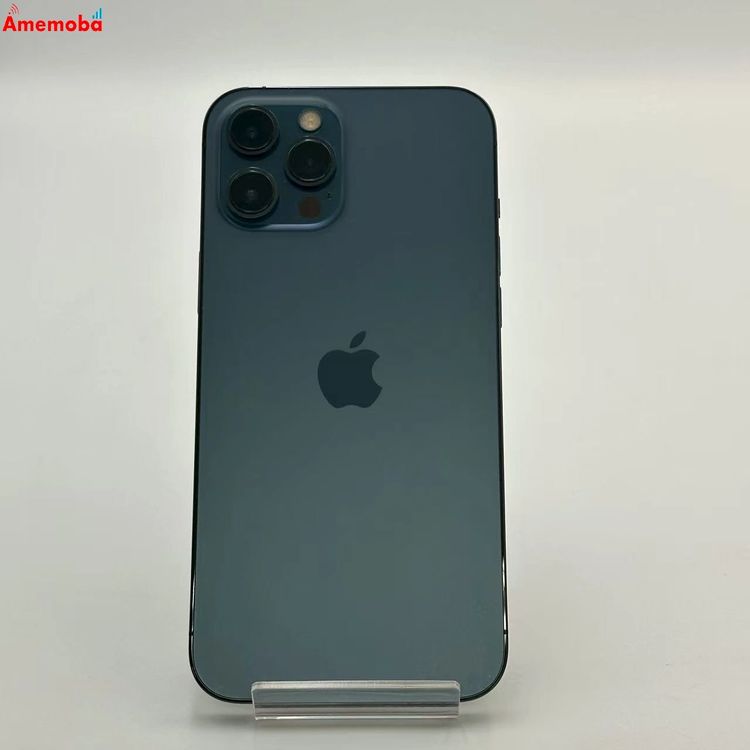 【中古】iPhone12 Pro Max 512GB パシフィックブルー MGD63J/A docomo版S