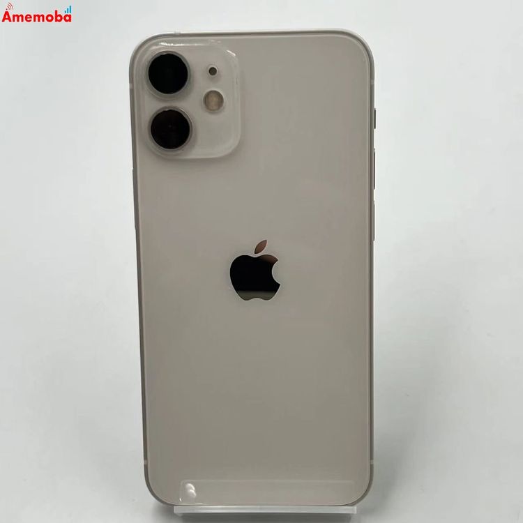 【中古】iPhone12 mini 256GB 白いこと MGDT3J/A  Apple版SIM無償性訳あり