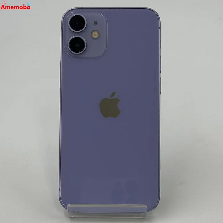 【中古】iPhone12 mini 256GB パープル MJQE3J/A Apple版SIMフリー
