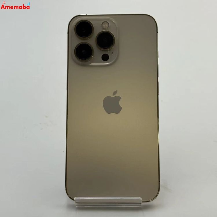 【中古】iPhone13 Pro 256GB ゴールド MLUQ3J/A Apple版SIMフリー 美品