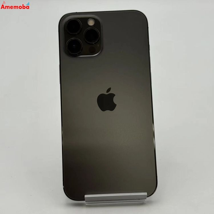 【中古】iPhone12 Pro Max 128GB グラファイト MGCU3J/A AU版SIMフリー 美