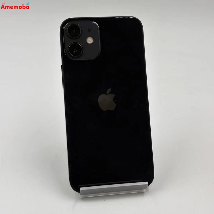 【中古】iPhone12 mini 64GB 黒いこと MGA03J/A docomo版SIM無償性 スマートフォン・タブレット-スマートフォン本体