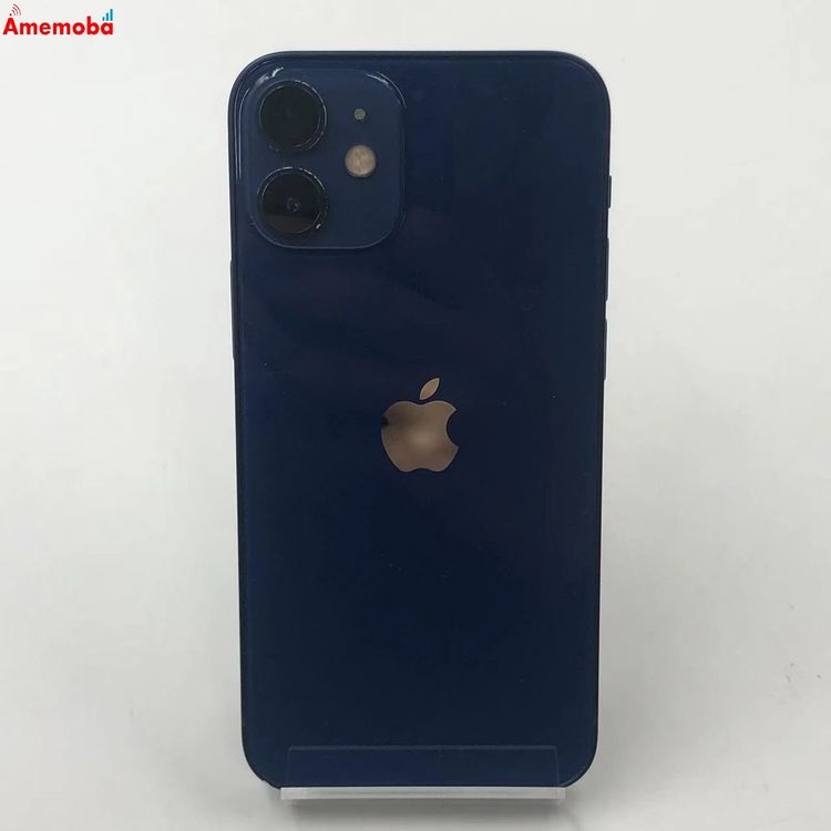 【中古】iPhone12 mini 128GB 青み MGDP3J/A SoftBank版SIM無償性 訳