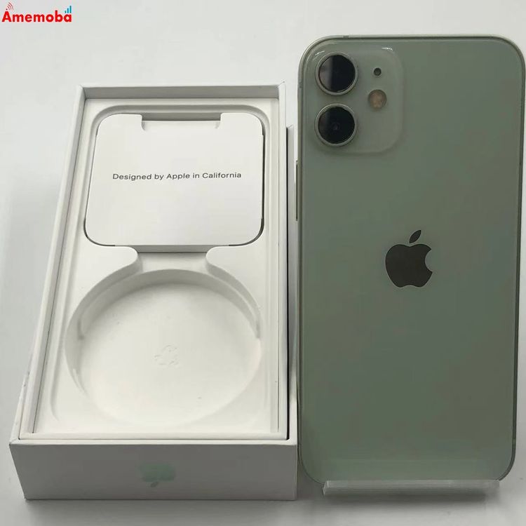 【中古】iPhone12 mini 128GB 緑であること MGDQ3J/A docomo版SIM無償性 訳あ