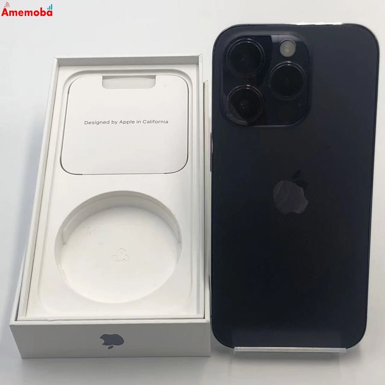 【中古】iPhone14 Pro 512GB ディープパープル MQ283J/A AU版SIMフリー 美品