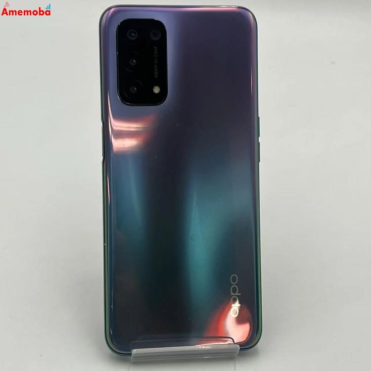 【中古】OPPO A54 5G 64GB ファンタスティックパープル OPG02 AU版SIMフリー ジャン