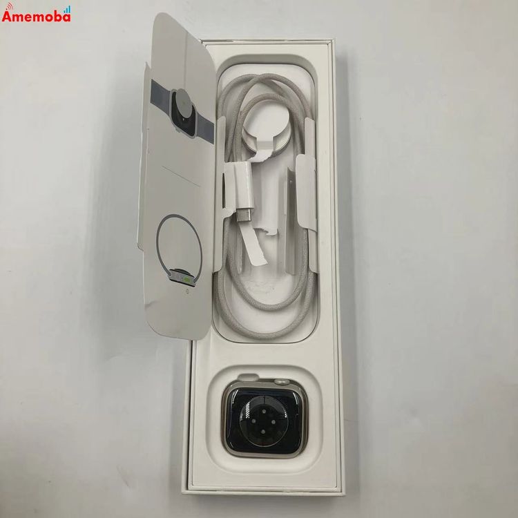 【中古】Apple Watch Series9 41粍 GPS模範例 64GB はやりっ子ともし火 MR9K3J