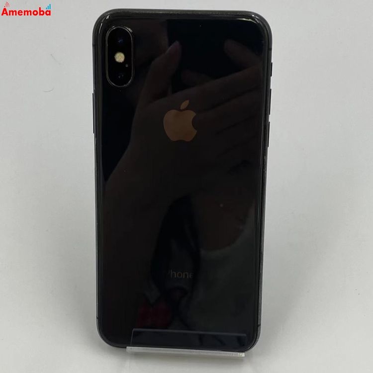 【中古】iPhoneX 64GB MQAX2J/A docomo版SIMフリー スペースグレイ ジャンク品