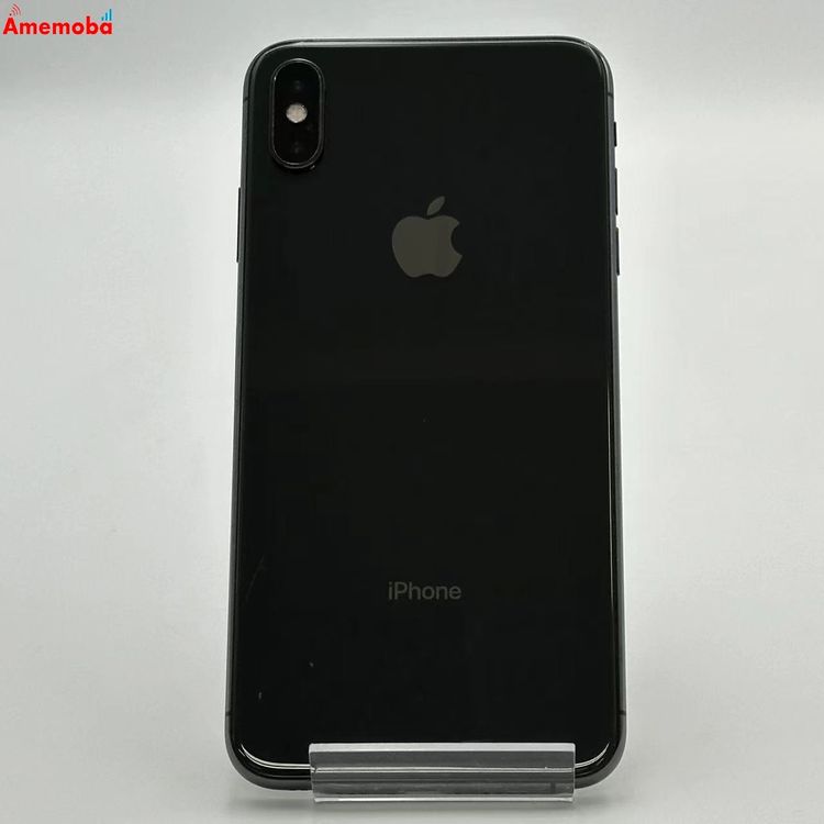 【中古】iPhoneXS Max 512GB あき場所薄墨色 MT6X2J/A 金版SIM無償性
