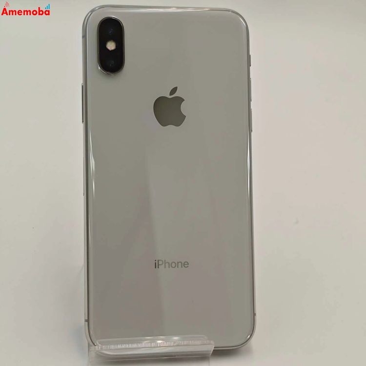 【中古】iPhoneX 64GB シルバー A1902 SoftBank版SIMフリー ジャンク品