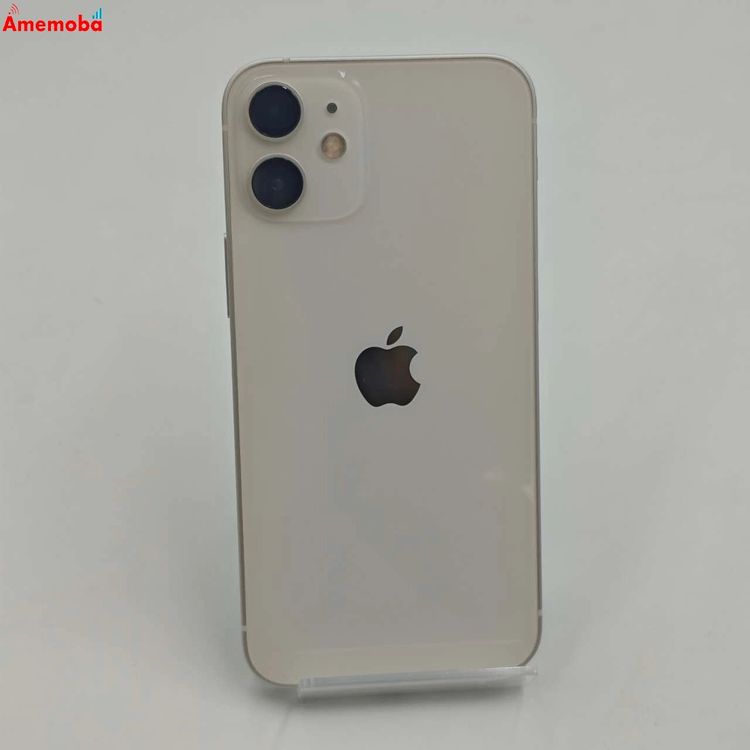 【中古】iPhone12 mini 128GB ホワイト MGDM3J/A docomo版SIMフリー 訳あ