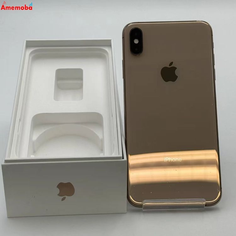 【中古】iPhoneXS Max 64GB ゴールド MT6T2J/A docomo版SIMフリー ジャン