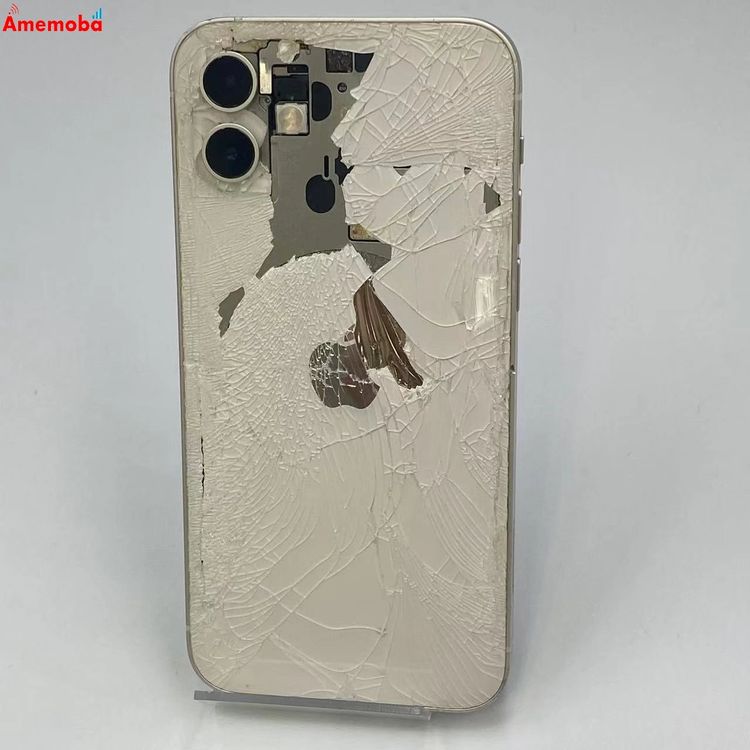 【中古】iPhone12 64GB 白いこと MGHP3J/A SoftBank版SIM無償性 ジャンク品