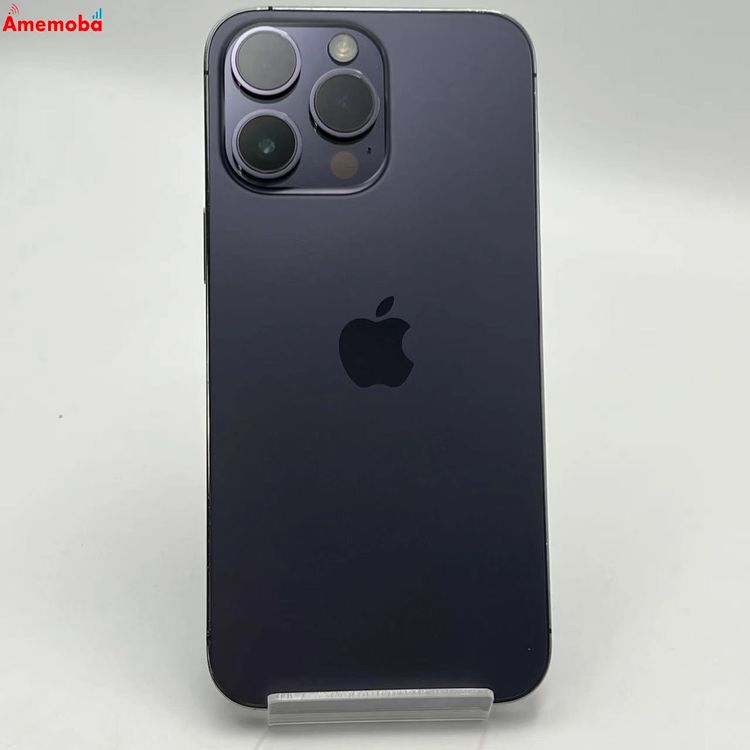【中古】iPhone14 Pro Max 256GB ディープパープル MQ9E3J/A SIMフリー｜爆速発送のアメモバ店