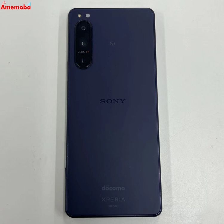 【中古】Xperia 5 IV 8GB/128GB パープル SO-54C docomo版SIMフリー ジャ