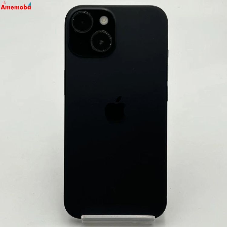 【中古】iPhone15 256GB ブラック MTMN3J/A AU版SIMフリー