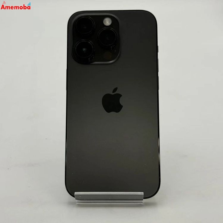 【中古】iPhone14 Pro 128GB スペースブラック MPXU3J/A docomo版SIMフリー
