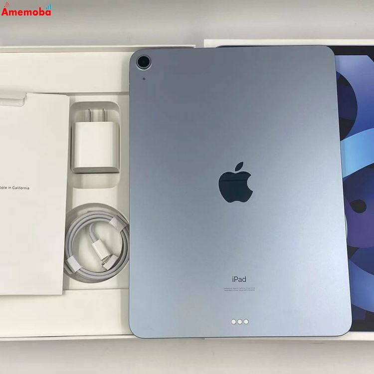 【中古】iPad Air 第4世代 Wi-Fiモデル 64GB スカイブルー MYFQ2J/A 訳あり品