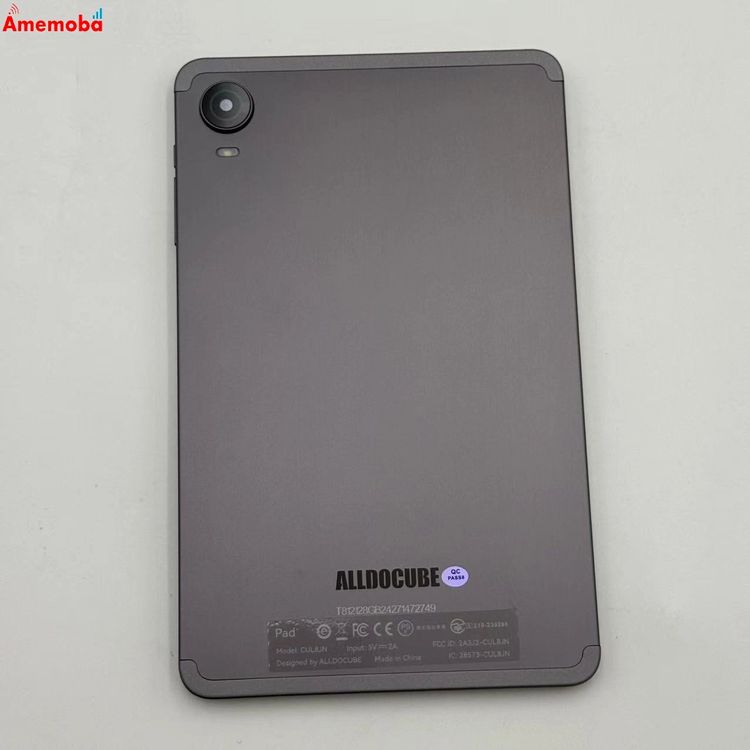 【中古】ALLDOCUBE iPlay 60 mini Pro 128GB グレー CUL8JN SIMフリ