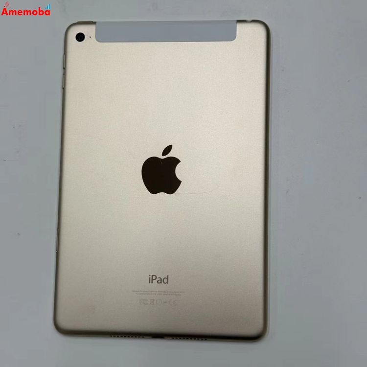 【中古】iPad mini 第4時人 128GB ゴールド MK782J/A docomo版SIM無償性 訳