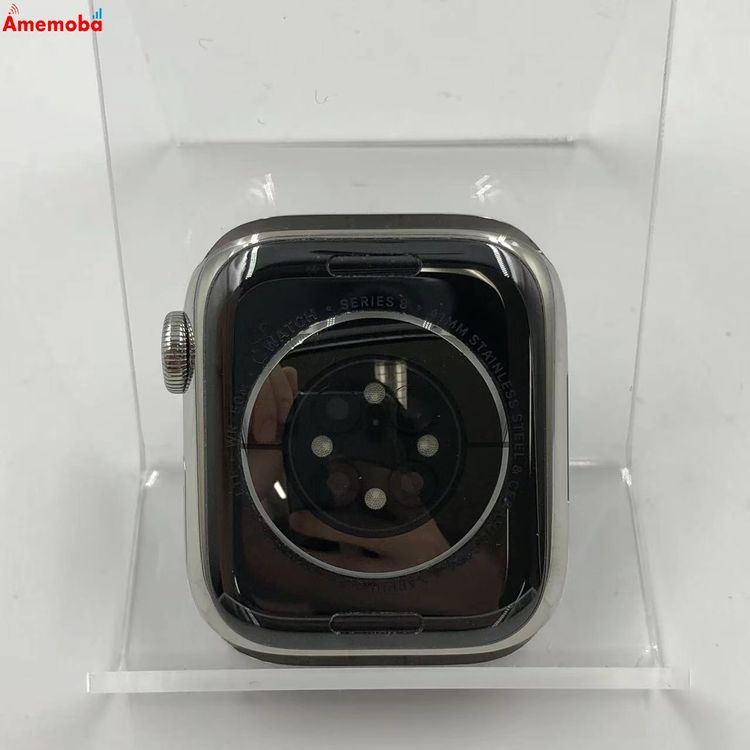 【中古】Apple Watch Series8 41mm GPS+Cellularモデル 32GB シルバー 26,100円