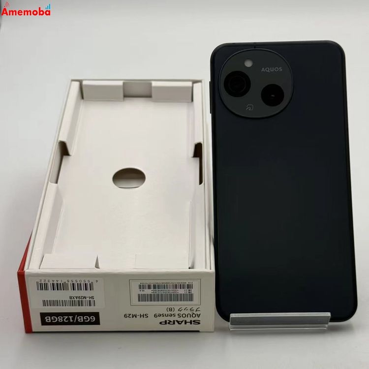 【中古】AQUOS sense9 6GB/128GB ブラック SH-M29 SIMフリー