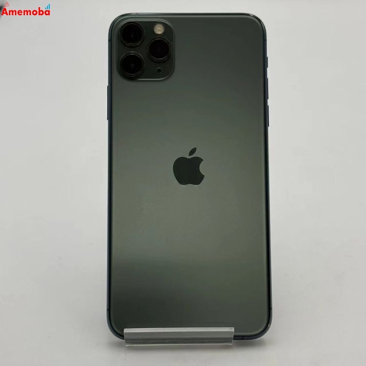【中古】iPhone11 Pro Max 512GB 夜夜中緑であること MWHR2J/A docomo版