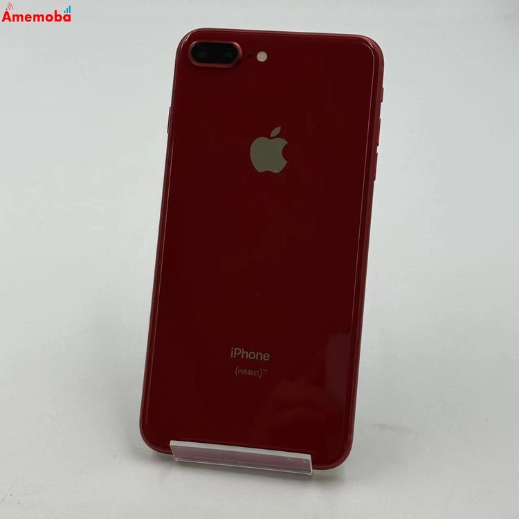 【中古】iPhone8 Plus 64GB Product Red 3D801J/A AU版SIMフリー