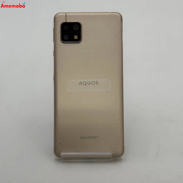 【中古】AQUOS sense4 64GB ライトカッパー SH-M15 SIMフリー ジャンク品
