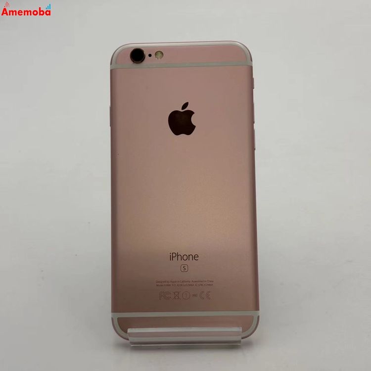 【中古】iPhone6s 64GB ローズゴールド NKQR2J/A AU版SIMフリー 美品