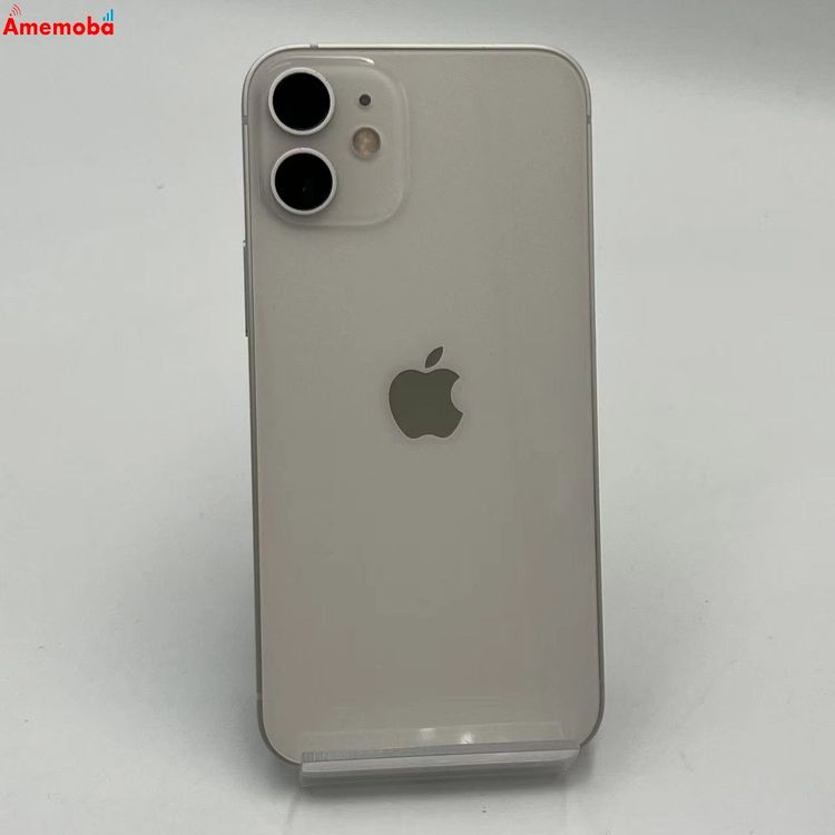 【中古】iPhone12 mini 128GB ホワイト MGDM3J/A docomo版SIMフリー 訳あ