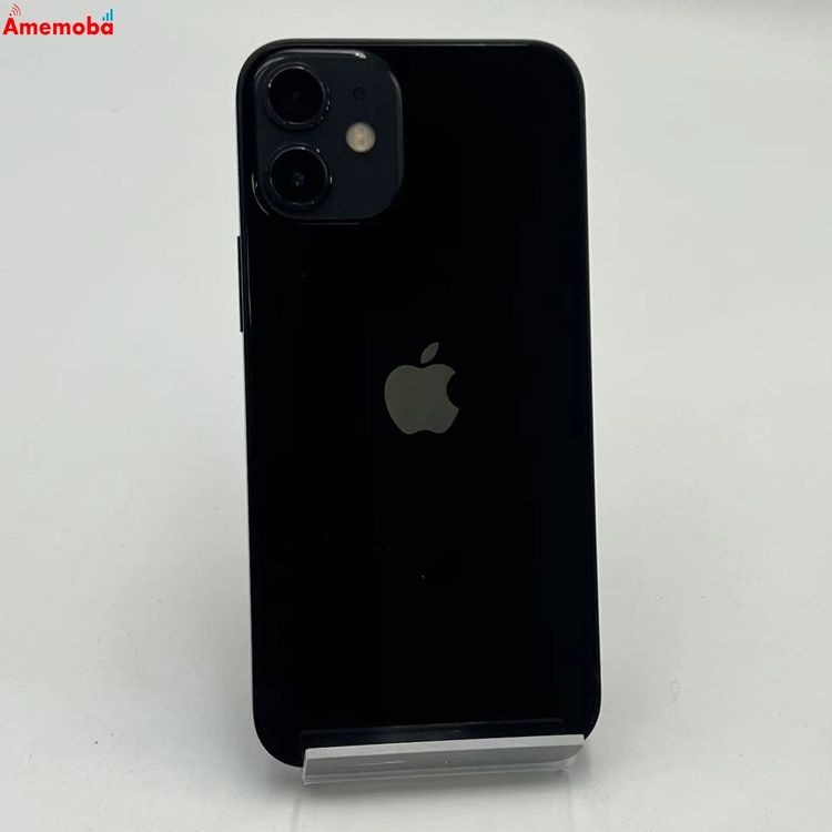 【中古】iPhone12 mini 128GB ブラック MGDJ3J/A SIMフリー 訳あり品