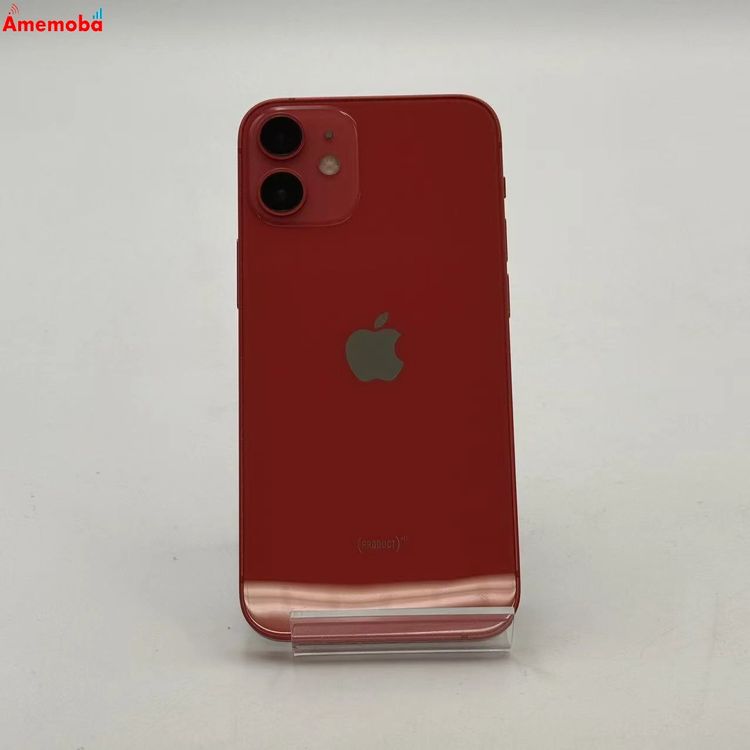 【中古】iPhone12 mini 128GB Product Red MGDN3J/A Apple版SIM