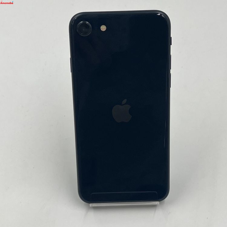 【中古】iPhoneSE 第3世代 64GB ミッドナイト MMYC3J/A SoftBank版SIMフリー