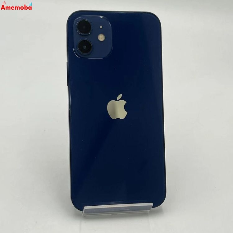 【中古】iPhone12 128GB ブルー MGHX3J/A SoftBank版SIMフリー
