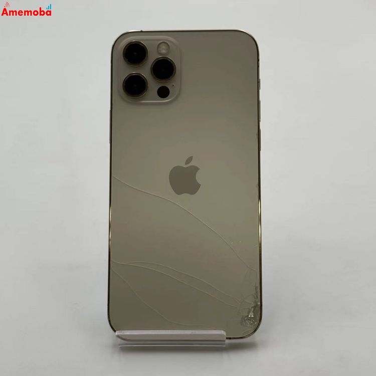 【中古】iPhone12 Pro 128GB ゴールド MGM73J/A SoftBank版SIMフリー ジ