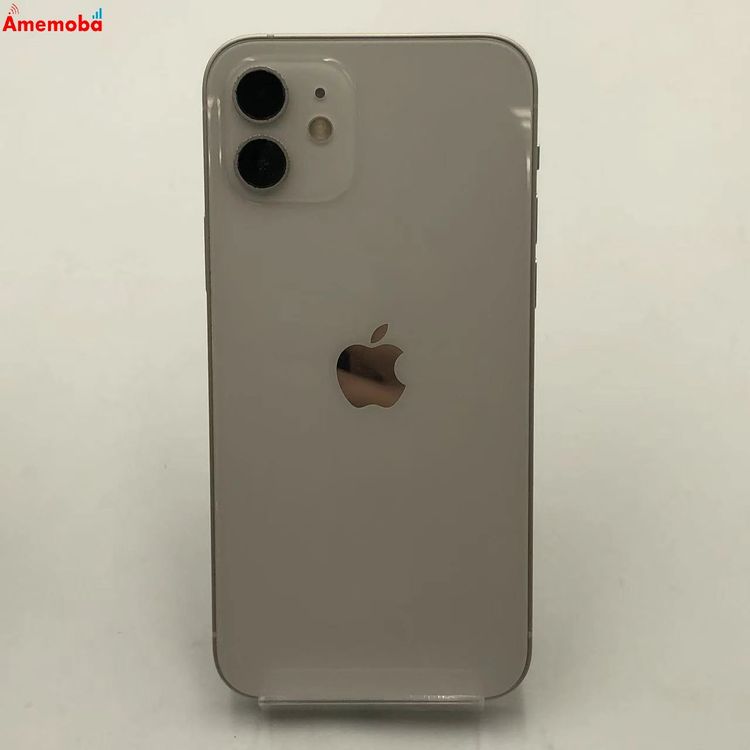 【中古】iPhone12 64GB ホワイト MGHP3J/A SoftBank版SIMフリー 訳あり品