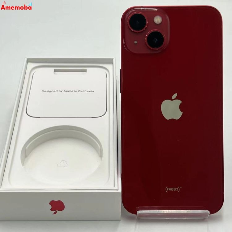 【中古】iPhone13 128GB Product Red MLNF3J/A SIMフリー ジャンク品|爆速発送のアメモバ店