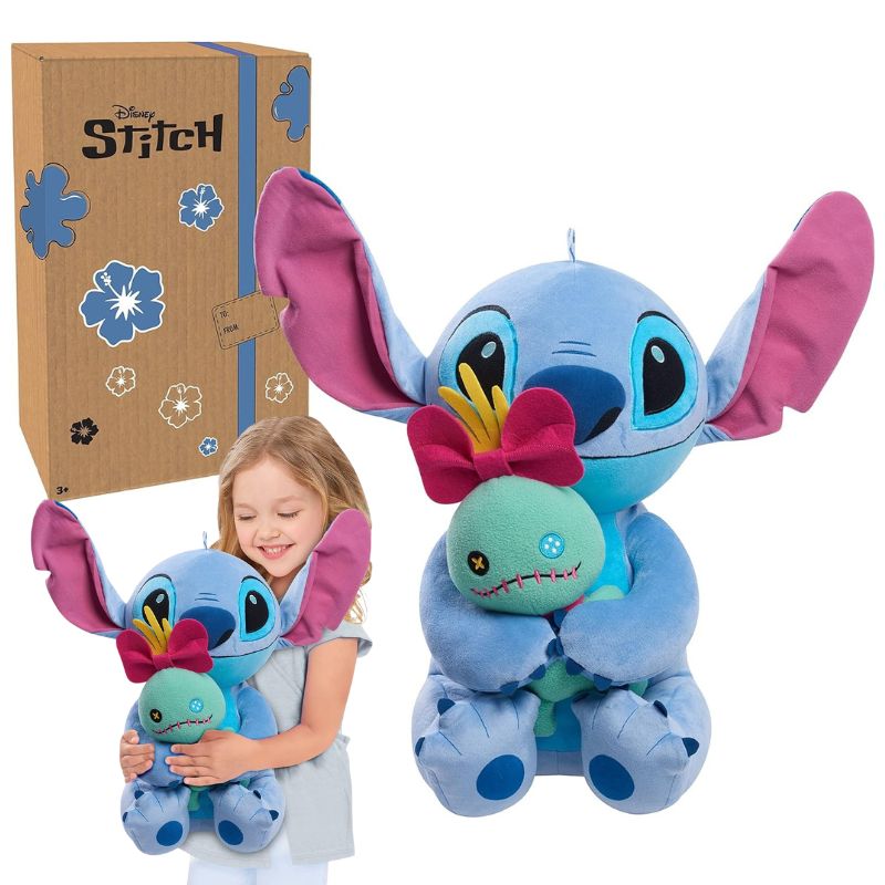 リロアンドスティッチ　上海　シャンハイディズニー　ぬいぐるみ　巨大　美品 リロアンドスティッチ 上海 シャンハイディズニー ぬいぐるみ