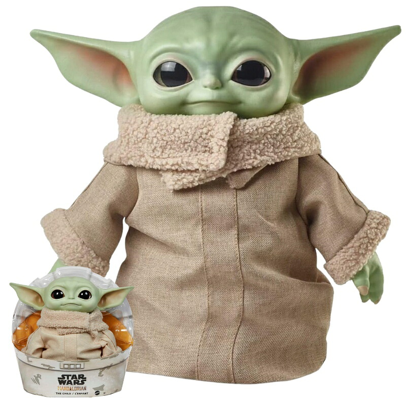 マテル グローグー Grogu スター・ウォーズ グローグー ぬいぐるみ 約28cm ベビーヨーダ The Child GWD85 マンダロリアン Star Wars Mattel 人形 可愛い アメリカ輸入 スターウォーズ ギフト｜アメリカグッドバイブス