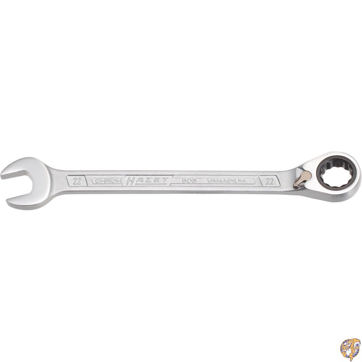 HAZET(ハゼット) ラチェットレンチ リバーシブル 22mm 【日本正規輸入品】
