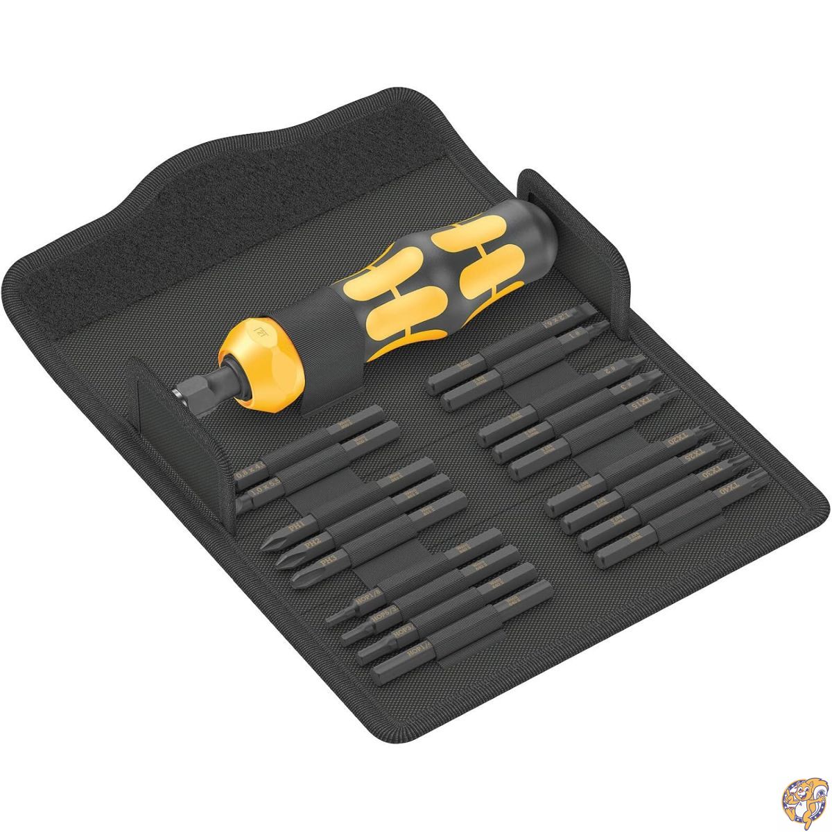 【クーポン配信中】Wera(ヴェラ) 05018111001 | 差替式ドライバー Kraftform Kompakt 900 インチサイズ 1, 19点セット 【日本正規輸入品】