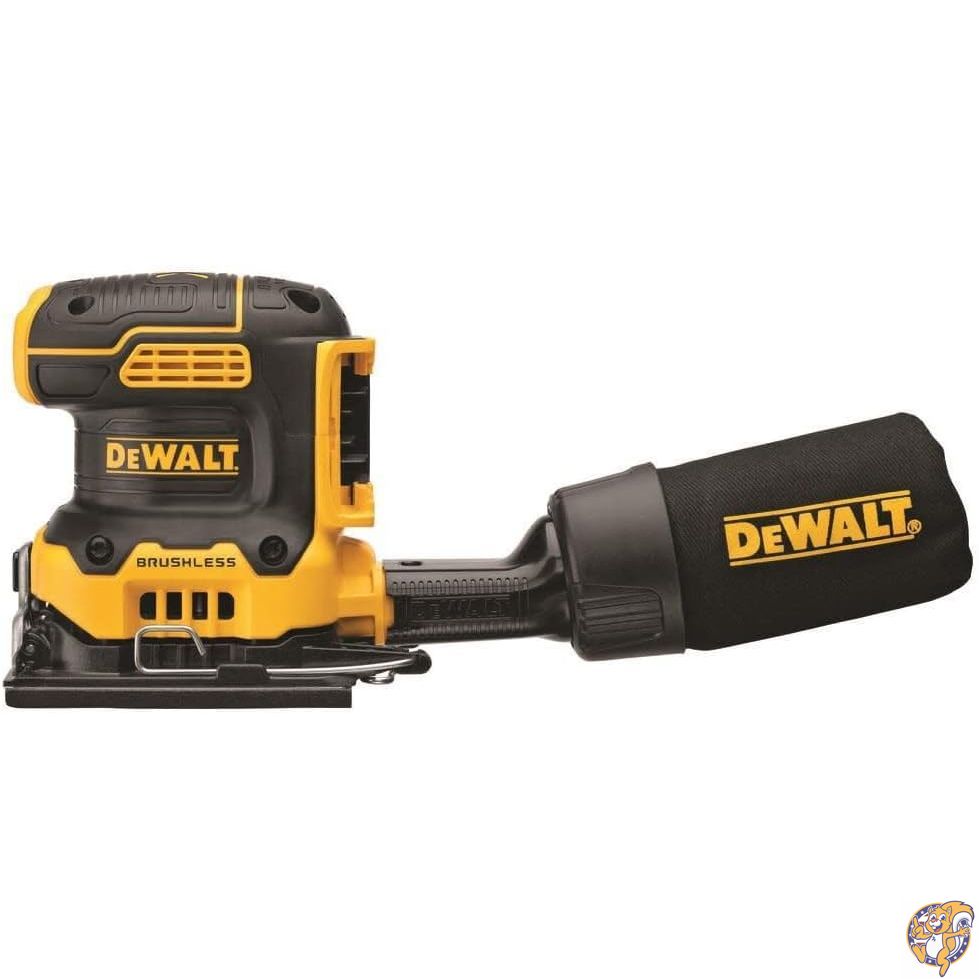 【クーポン配信中】DEWALT DCW200B 20V MAX XR Brushless Cordless 1/4 Sheet Variable Speed Sander (Tool Only)