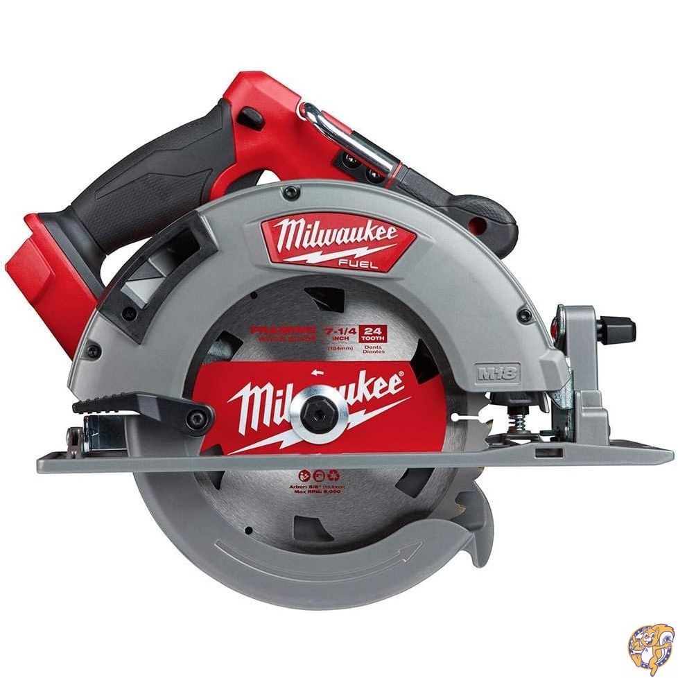 【クーポン配信中】Milwaukee 2732-20 M18 燃料 18ボルト リチウムイオン15アンペア 7-1/4インチ コードレス丸鋸(工具のみ)(小売りパッケージではありません)