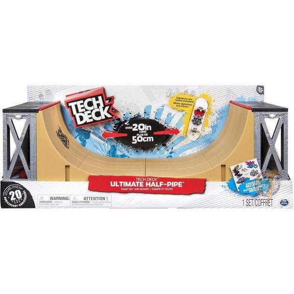 【クーポン配信中】ハーフパイプランプ&プロモデルフィンガーボードセット TECH DECK ミニスケートボード 送料無料