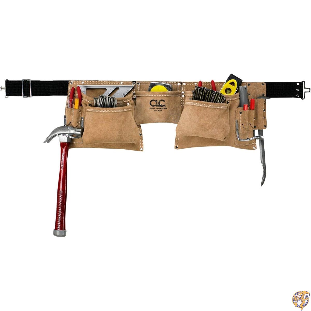【クーポン配信中】Custom LeathercraftI427X12-Pocket Carpenter Apron-CARPENTER APRON (並行輸入品) [並行輸入品]