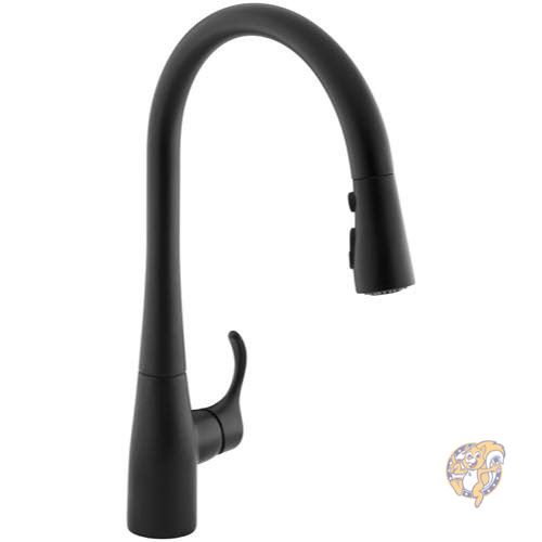 【百貨店大売り出し!クーポン券持参中】KOHLER シン必要経費 プルダウン シングルレバーキッチン用練りあわせる水栓 勝手もと水道の栓 並行輸入品 貨物輸送無料